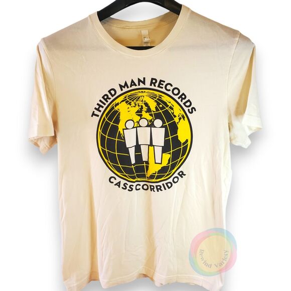Bella + Canvas Other - Third Man Records T-Shirt Mens L Cass Corridor Detroit Jack White Bella Canvas